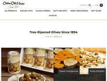 Tablet Screenshot of graberolives.com